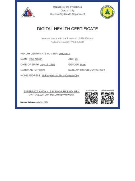 qc e services health card